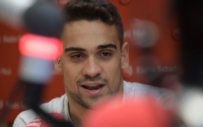 Óscar Salguero en una imatge d'arxiu a Ràdio Sabadell | Roger Benet